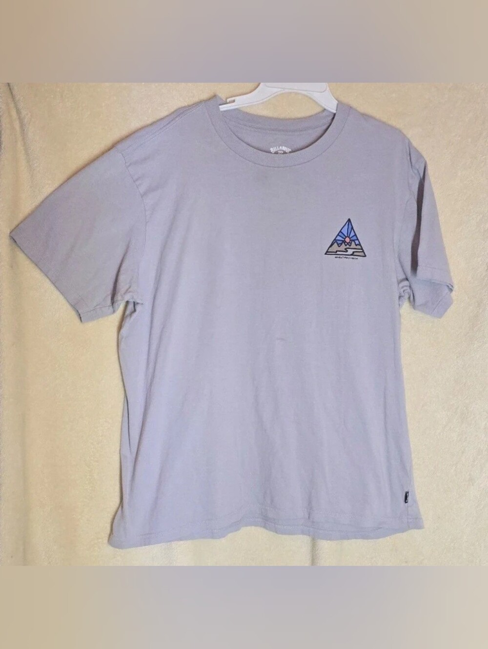 Men's Short Sleeve T Shirt Billabong 100% Cotton Adventure Division Logo Graphic